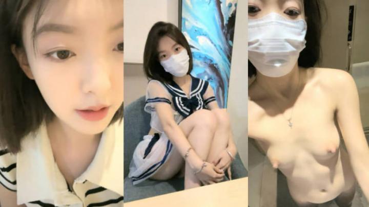 短发甜美颜值超顶!换上透视情趣装,酒店独自诱惑,翘起美臀扒开